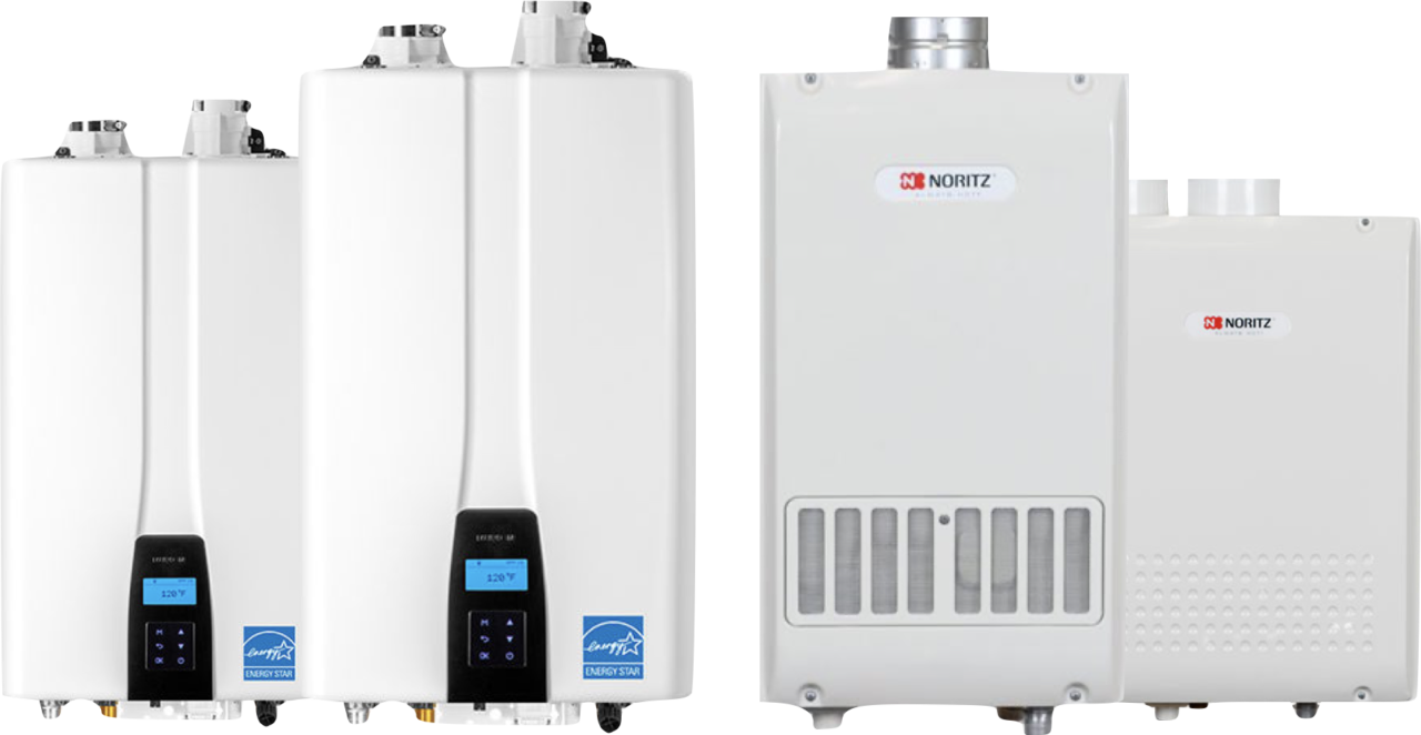 Navien or Noritz Tankless Water Heater Quick Water Heater