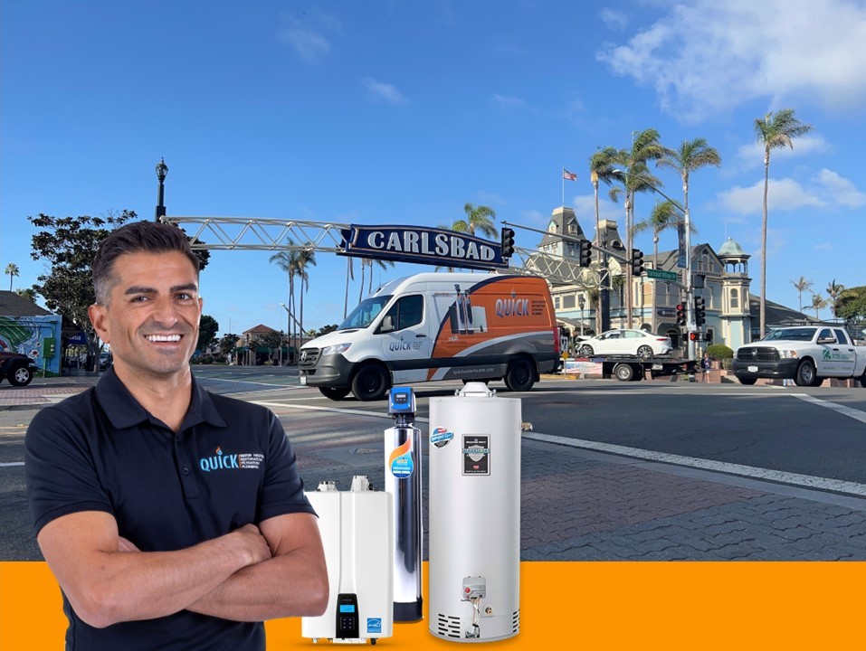 Carlsbad Quick Water Heater Repair, and Replacement Services